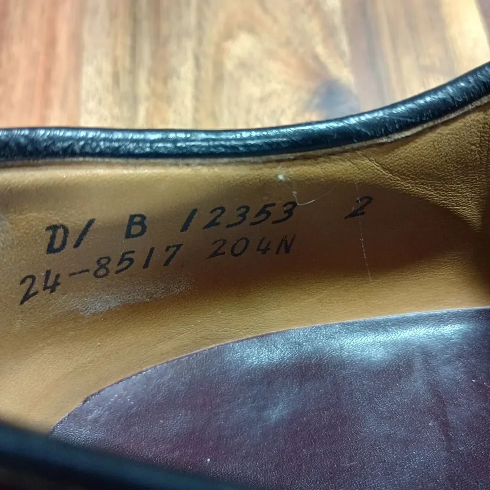 Johnston‎ Murphy Dress Shoes Mens Sz 8 D Martell Perf Wingtip Brown Leather
